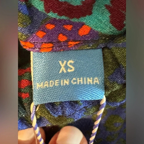 FARM RIO Anthropologie Sami Wildcat Trousers XS Elastic Waist Drawstring Baddie - Picture 10 of 16